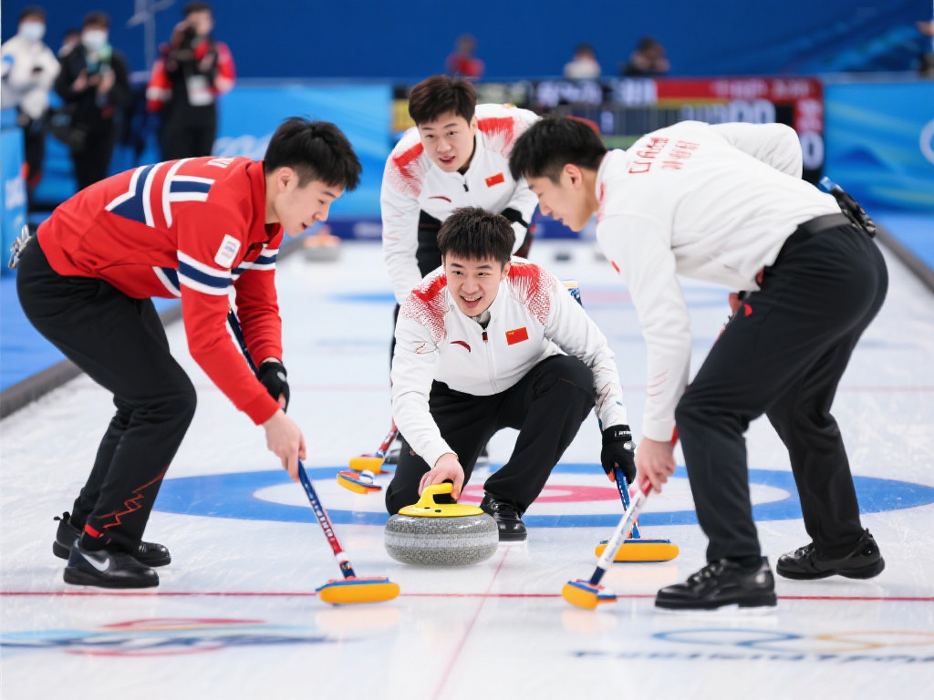 中国男子冰壶队力克挪威问鼎积分榜首 冰壶运动:中国体育的新篇章
冰壶是一项